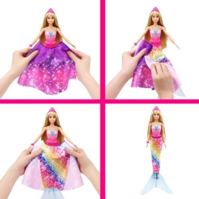 Mattel Barbie Dreamtopia 2-in-1 Prinzessin  Meerjungfrau Puppe Кукла Barbie Dreamtopia 2-в-1 принцесса-русалка