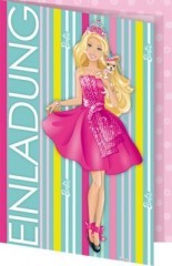 Nestler Einladungskarten zum Schulanfang Barbie Снова в школу пригласительные билеты Барби