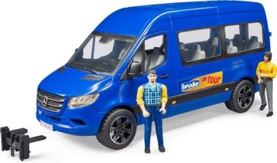 Bruder MB Sprinter Transfer mit Fahrer und Fahrgast Трансфер MB Sprinter с водителем и пассажиром