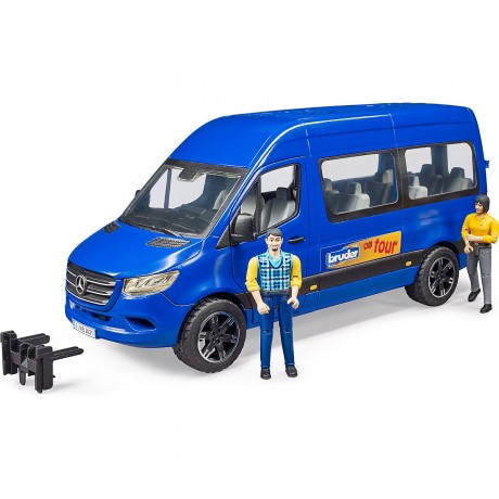 Bruder MB Sprinter Transfer mit Fahrer und Fahrgast Трансфер MB Sprinter с водителем и пассажиром