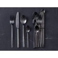 Bitz Bitz Besteck Edelstahl PVD Black Besteckset 16-tlg. Столовые приборы Bitz нержавеющая сталь с PVD-покрытием Черный набор столовых приборов 16 предм.