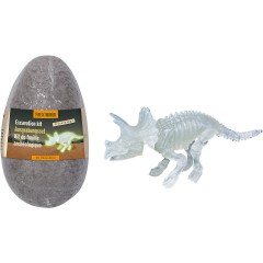 Die Spiegelburg Ausgrabungsset Figuren im Ei (nachtleuchtend) T-Rex W. Раскопки установили фигурки в яйце (серебристый) T-Rex W.