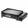 Mianova Mianova Gaskocher Campingkocher Tischgrill Gas Grill im Koffer, 4 Spiesse + Rost Platte Grillplatte Outdoor BBQ Barbecue Tisch Camping Herd Kocher Notfall Campingherd Notfallkocher  Газовая плита Mianova, походная плита, стол-гриль, газовый гриль 