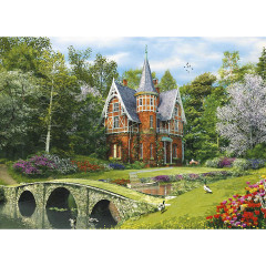 Trefl Holz Puzzle Viktorianisches Haus mit 1000 Teilen Деревянный пазл из 1000 деталей Викторианский дом