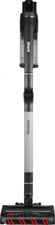 Shark Shark Akku-Bodenstaubsauger mit Auto IQ und PowerFins, 80 W, beutellos, Plus [Doppelakku] IZ420EUT  Аккумуляторный пылесос Shark с контейнером Auto IQ и PowerFins, 80 Вт, без мешка Plus, [двойной аккумулятор] IZ420EUT