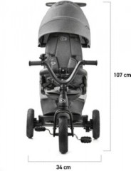Kinderkraft Dreirad EASYTWIST platinum gray Трехколесный велосипед EASYTWIST платиново-серый