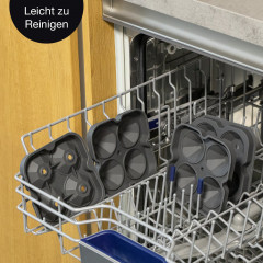 Moritz &amp; Moritz Moritz &amp; Moritz Eiswucrfelform Diamanten 2er Set  grau Набор бриллиантов в форме кубиков льда Moritz &amp;amp; Moritz, 2 шт.