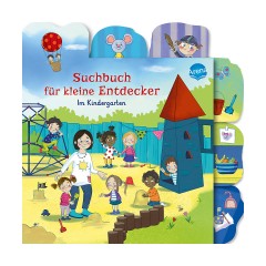 Arena Verlag Suchbuch fur kleine Entdecker. Im Kindergarten Книга-поиск для маленьких исследователей. В детском саду