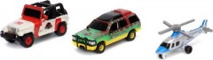Jada Jurassic Park 3-Pack A Nano Cars Парк Юрского периода 3-Pack A Nano Cars