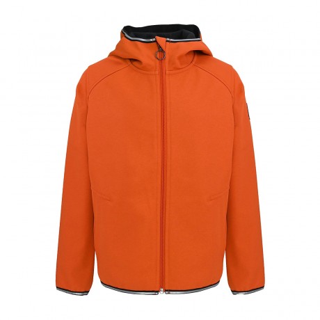 elkline Softshell Jacke Smoothie mit Kapuze reflektierendes Badge fur Kinder Куртка Softshell Smoothie со светоотражающим значком на капюшоне для детей