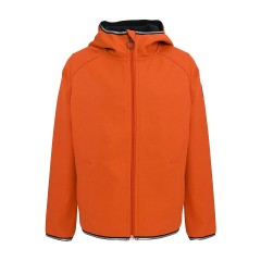 elkline Softshell Jacke Smoothie mit Kapuze reflektierendes Badge fur Kinder Куртка Softshell Smoothie со светоотражающим значком на капюшоне для детей
