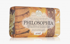 Nesti Dante Philosophia Scrub with Bran &amp; Walnut Granules Naturseife Натуральное мыло скраб с отрубями и гранулами грецкого ореха 250г