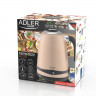 Adler Adler Wasserkocher AD 1295 Wasserkocher gold 1,7 L mit Temperatureinstellung  Чайник Adler AD 1295 чайник золотой 1,7 л с регулировкой температуры