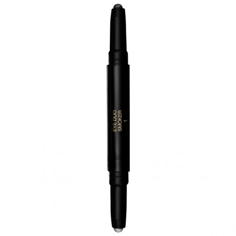 Двусторонние тени для век в стике YSL Eye Duo Smoker, оттенок 01 Grey