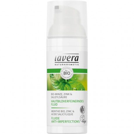 Lavera (Лавера) Bio-Minze Hautbildverfeinerungs-Fluid Сыворотка для лица, 50 мл