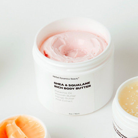 Herbal Dynamics Beauty Shea & Squalane Rich Body Butter Масло для тела с маслом ши и скваланом