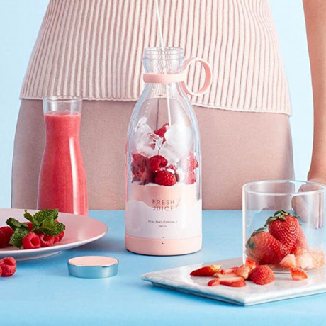 iceagle iceagle Akku-Smoothie-Maker 350ml Mini-Mixer, frischer Saft, kleiner Mixer mit USB, 20000r/min, 304 sus, leicht zu tragen, Anti-False-Touch  Беспроводная смузи-мейкер Iceagle, мини-блендер на 350 мл, свежий сок, небольшой блендер с USB, 20000 об/м