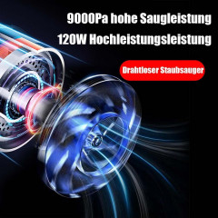 MOUTEN MOUTEN Akku-Handstaubsauger 9000PA kleiner tragbarer kabelloser Mini-Staubsauger, Kabelloser Autostaubsauger Grun Беспроводной ручной пылесос MOUTEN 9000PA, небольшой портативный беспроводной мини-пылесос, беспроводной автомобильный пылесос