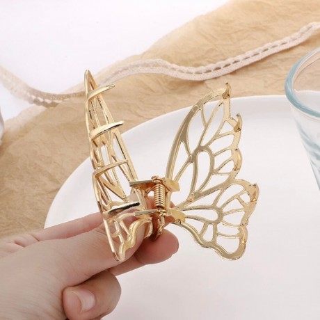 SOHO Schmetterling Haarklammer Gold заколка для волос с бабочкой