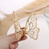 SOHO Schmetterling Haarklammer Gold заколка для волос с бабочкой