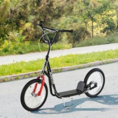 HOMCOM Kinderscooter mit Handbremse Детский самокат с ручным тормозом