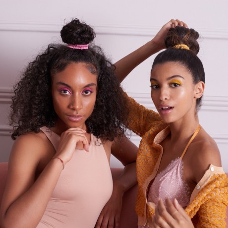 Silke London Blossom SILKE Hair Ties Powder Pink Blossom Резинки для волос SILKE