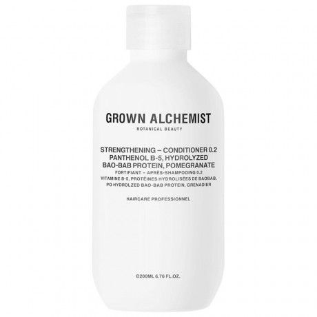 Grown Alchemist Strenthening Conditioner  0.2 Panthenol B-5, Hydroolized BAO-BAB Protein, Pomergrante  Укрепление Кондиционер 0,2 Пантенол В-5, Гидролизованный белок БАО-БАБ, Помергранте