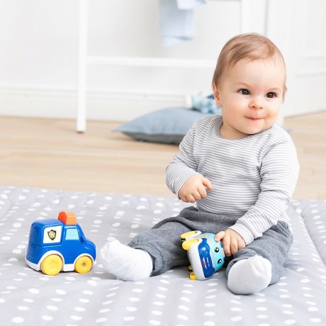 solini Polizeiauto Push  Go Полицейская машина толкает вперед