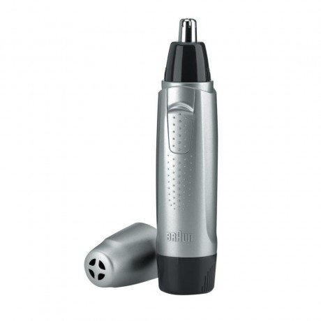 Braun Trimmer furs Gesicht quot;Ohr-/Nasenhaartrimmer EN 10quot; in Silber  Триммер для лица &quot;триммер для волос в ушах/носу EN 10&quot; в серебре