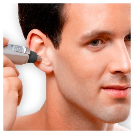 Braun Trimmer furs Gesicht quot;Ohr-/Nasenhaartrimmer EN 10quot; in Silber  Триммер для лица &quot;триммер для волос в ушах/носу EN 10&quot; в серебре