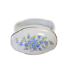 Шкатулка винтажная Royal KPM Bavaria с незабудками, фарфор, 8.5 см, Германия, 1960-70гг.