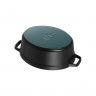 Staub Staub Br\u00e4ter Cocotte 29cm oval schwarz Staub Br>4ter Кокотка 29см овал