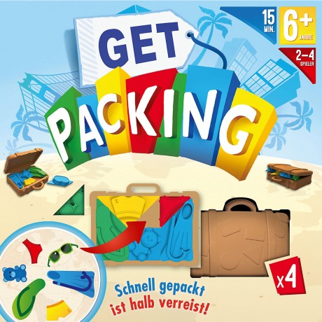 Asmodee Get Packing Получить упаковку