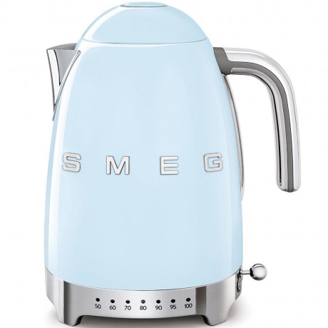 SMEG SMEG Wasserkocher SMEG Wasserkocher mit Temperatureinstellung 50-100°C Edelstahl Kocher, 2400,00 W, 360°Basis elektrischer Wasser Kocher mit Temperatureinstellung Metall  Чайник SMEG Чайник SMEG с регулировкой температуры 50-100°C Плита из нержавеюще