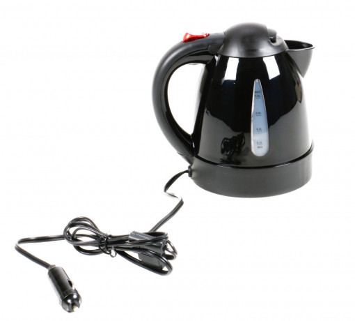 Dunlop Dunlop Reise-Wasserkocher LKW, 0,8 l, 250 W, 24 Volt Zigarettenanzunder Anschluss Автопогрузчик Dunlop Travel, 0,8 л, 250 Вт, подключение к прикуривателю 24 Вольт