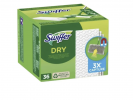 Swiffer dry 36st Сменные салфетки для швабры для сухой уборки полов, 36 штук