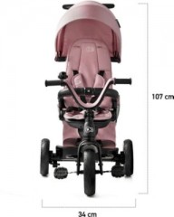 Kinderkraft Dreirad EASYTWIST mauvelous pink Трехколесный велосипед EASYTWIST лилово-розовый