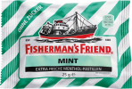Fisherman's Friend Pastillen, mint, Minze, zuckerfrei, 25 g Пастилки с Мятой 1 шт.