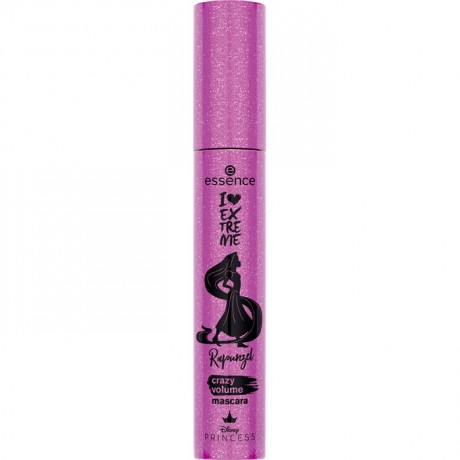 Essence Disney Princess Rapunzel I Love Extreme Mascara, Эссенс Принцессы Диснея Рапунцель Тушь для объема и разделения ресниц, черная, 12 мл
