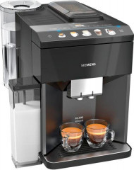 SIEMENS SIEMENS Kaffeevollautomat EQ.5 500 integral TQ505D09, einfache Bedienung, integrierter Milchbehalter, 2 Tassen gleichzeitig  Полностью автоатическая кофемашина SIEMENS EQ.5 500 встроенная TQ505D09, простая в использовании, встроенный контейнер для