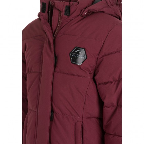 Zigzag Steppmantel стеганое пальто