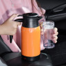 Rutaqian Rutaqian Wasserkocher Auto Elektrischer Wasserkocher fur Wasser Kaffee Getranke Heizung, Edelstahl  Автомобильный электрический чайник Rutaqian для подогрева воды, кофе, напитков, нержавеющая сталь