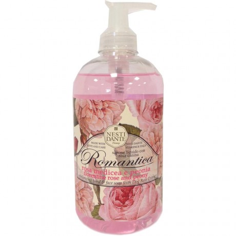 Village (Вилладж) Seifen Nesti Dante - Hand & Face Soap, Rose & Poeny / 500 мл