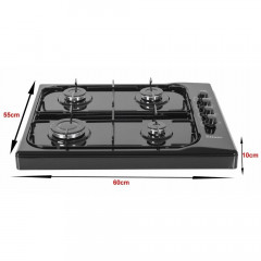 Zilan Zilan Gaskocher ZLN-1518, (Set), Nutzbar mit Butan / Propan Gas oder LPG-Mischung (Flussiggas)  Газовая плита Зилан ЗЛН-1518, (комплект), может работать на газе бутан/пропан или на смеси СУГ (сжиженный газ)