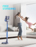 Greenote Greenote Akku-Hand-und Stielstaubsauger, 200,00 W, 200W Staubsauger Kabellos mit 2200 mAh*6 Akku, 23000PA Handstaubsauger  Беспроводной ручной и стержневой пылесос Greenote, беспроводной пылесос мощностью 200,00 Вт, беспроводной пылесос мощностью