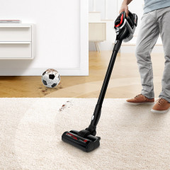 BOSCH BOSCH Akku-Stielstaubsauger Unlimited ProPower BSS81POW1, Serie 8, schwarz, beutellos, 18V Bosch Power for ALL, 5,0 Ah Akku, inkl. umfangreichem Zubehor  Беспроводной пылесос BOSCH Unlimited ProPower BSS81POW1, Series 8, черный, без мешка, Bosch Pow