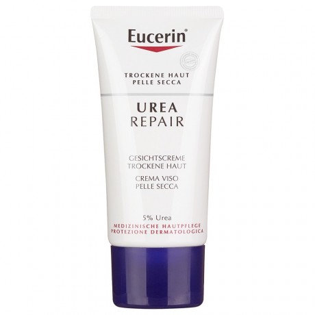 Eucerin (Эуцерин) UreaRepair Gesichtscreme 5% Gesichtscreme Tagespflege Крем для лица восстанавливающий с мочевиной 5%, дневной уход 50мл
