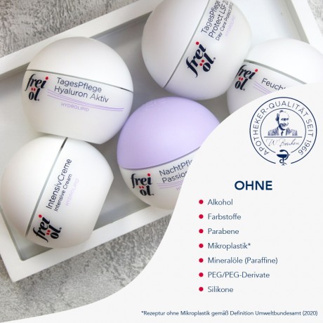 Frei Ol FREI OL Hydrolipid NachtPflege Passionsblume Creme FREI OL Гидролипидный ночной крем с маракуйей