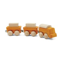 PLANTOYS Planworld Guterzug Schiebespielzeug Planworld хорошая игрушка-толкатель поезда