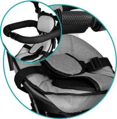QKids QKIDS Dreirad MILA trycycle grey Трехколесный велосипед QKIDS MILA трицикл серый